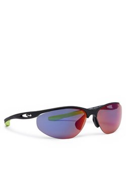 Nike Okulary przeciwsłoneczne Aerial E DZ7353 011 Czarny ze sklepu MODIVO w kategorii Okulary przeciwsłoneczne męskie - zdjęcie 180421017