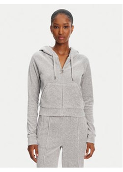 Juicy Couture Bluza Madison JCWA122001 Szary Slim Fit ze sklepu MODIVO w kategorii Bluzy damskie - zdjęcie 180421115