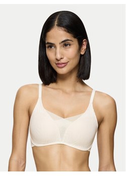 Triumph Biustonosz bezfiszbinowy Shape Smart Ellipse 10222278 Écru ze sklepu MODIVO w kategorii Biustonosze - zdjęcie 180421597