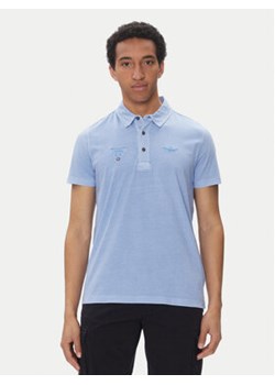 Aeronautica Militare Polo 251PO1852J677 Błękitny Regular Fit ze sklepu MODIVO w kategorii T-shirty męskie - zdjęcie 180422035