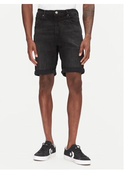 Lee Szorty jeansowe 5 Pocket 112363930 Czarny Regular Fit ze sklepu MODIVO w kategorii Spodenki męskie - zdjęcie 180422205