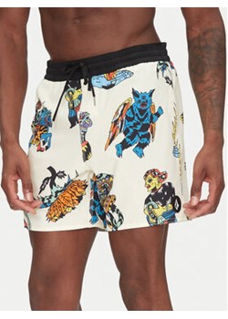 Volcom Szorty kąpielowe Bob Mollema A2512504 Écru Regular Fit ze sklepu MODIVO w kategorii Kąpielówki - zdjęcie 180422277