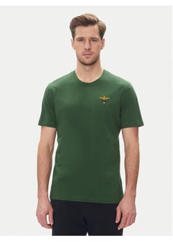 Aeronautica Militare T-Shirt 251TS1580J372 Zielony Regular Fit ze sklepu MODIVO w kategorii T-shirty męskie - zdjęcie 180422456