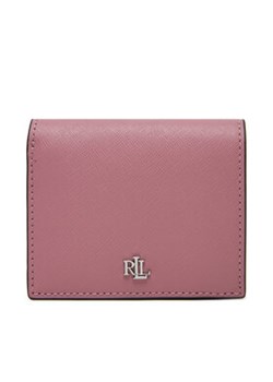 LAUREN RALPH LAUREN Mały Portfel Damski 432962112011 Różowy ze sklepu MODIVO w kategorii Portfele damskie - zdjęcie 180423066