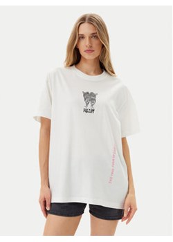 Volcom T-Shirt Alix 3 B3512507 Biały Oversize ze sklepu MODIVO w kategorii Bluzki damskie - zdjęcie 180423689