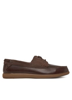 Clarks Mokasyny Bratton Boat 26181271 Brązowy ze sklepu MODIVO w kategorii Mokasyny męskie - zdjęcie 180423888