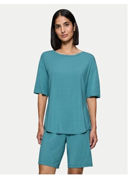 Triumph Piżama Timeless Sensuality 10222627 Turkusowy Relaxed Fit ze sklepu MODIVO w kategorii Piżamy damskie - zdjęcie 180423939