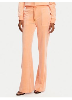 Juicy Couture Spodnie dresowe Layla JCSEBJ001 Pomarańczowy Flared Leg ze sklepu MODIVO w kategorii Spodnie damskie - zdjęcie 180423956
