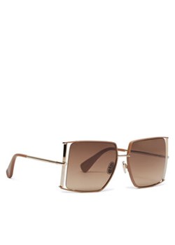 Max Mara Okulary przeciwsłoneczne MM0120 47F Brązowy ze sklepu MODIVO w kategorii Okulary przeciwsłoneczne damskie - zdjęcie 180424507