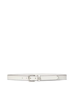 LAUREN RALPH LAUREN Pasek Damski 412968763005 Biały ze sklepu MODIVO w kategorii Paski damskie - zdjęcie 180424535