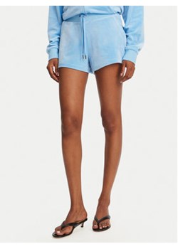 Juicy Couture Szorty sportowe Eve JCBHS224801 Niebieski Regular Fit ze sklepu MODIVO w kategorii Szorty - zdjęcie 180424829