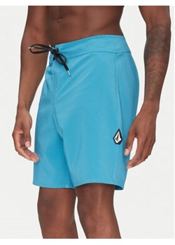 Volcom Szorty kąpielowe Lido Solid A0812416 Niebieski Regular Fit ze sklepu MODIVO w kategorii Kąpielówki - zdjęcie 180425469