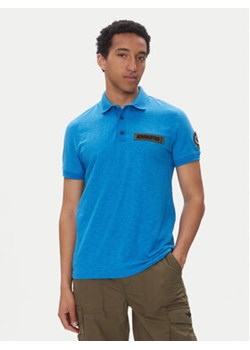 Aeronautica Militare Polo 251PO1865J680 Niebieski Regular Fit ze sklepu MODIVO w kategorii T-shirty męskie - zdjęcie 180425528