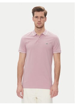 Lee Polo Pique 112363856 Fioletowy Regular Fit ze sklepu MODIVO w kategorii T-shirty męskie - zdjęcie 180425945