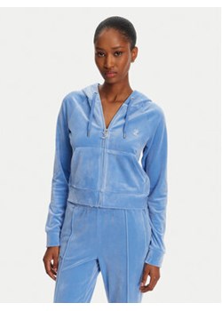 Juicy Couture Bluza Madison JCWA122001 Niebieski Slim Fit ze sklepu MODIVO w kategorii Bluzy damskie - zdjęcie 180426396