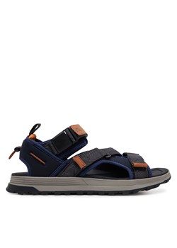 Sandały Clarks ATL Trek Tide 26181521 Granatowy ze sklepu eobuwie.pl w kategorii Sandały męskie - zdjęcie 180428825