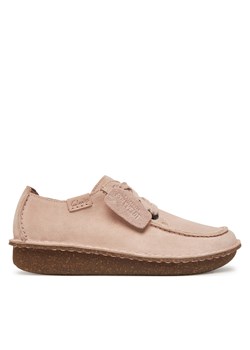 Półbuty Clarks Funny Dream 26182263 Różowy ze sklepu eobuwie.pl w kategorii Półbuty damskie - zdjęcie 180428827
