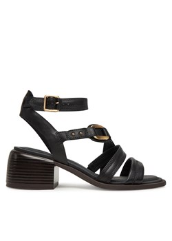 Sandały Clarks Morwyn Strap 26181243 Czarny ze sklepu eobuwie.pl w kategorii Sandały damskie - zdjęcie 180428845