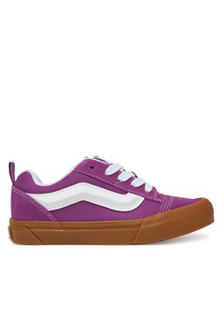 Sneakersy Vans Knu Skool VN000D2TE2T1 Fioletowy ze sklepu eobuwie.pl w kategorii Buty sportowe dziecięce - zdjęcie 180428885