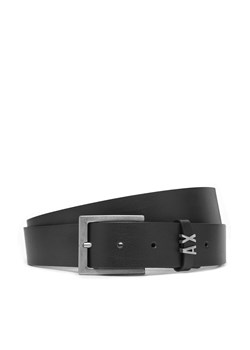 Pasek Męski Armani Exchange XM000606 AF12704 UC001 Czarny ze sklepu eobuwie.pl w kategorii Paski męskie - zdjęcie 180428949