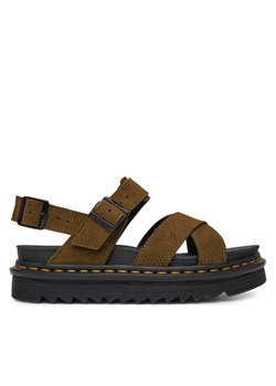 Sandały Dr. Martens DM41122300 Zielony ze sklepu eobuwie.pl w kategorii Sandały damskie - zdjęcie 180428955