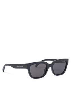 Okulary przeciwsłoneczne Armani Exchange 0AX4155SU 815887 Czarny ze sklepu eobuwie.pl w kategorii Okulary przeciwsłoneczne damskie - zdjęcie 180429007