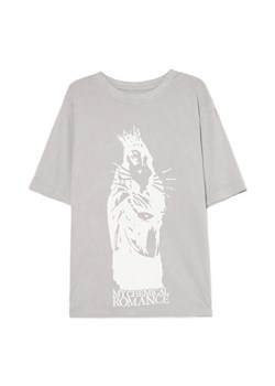 Cropp - Jasnoszary T-shirt My Chemical Romance - jasny szary ze sklepu Cropp w kategorii Bluzki damskie - zdjęcie 180429908