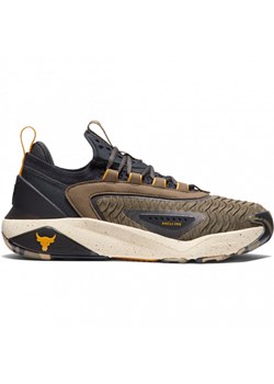 Buty treningowe crossfit uniseks Under Armour UA Project Rock 7 - brązowe ze sklepu Sportstylestory.com w kategorii Buty sportowe męskie - zdjęcie 180430645