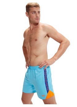 Speedo Szorty kąpielowe &quot;Eco H-Boom&quot; w kolorze błękitno-pomarańczowym ze sklepu Limango Polska w kategorii Kąpielówki - zdjęcie 180431767