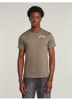 G-Star Koszulka w kolorze szarobrązowym ze sklepu Limango Polska w kategorii T-shirty męskie - zdjęcie 180431926