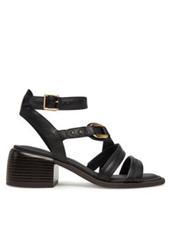 Clarks Sandały Morwyn Strap 26181243 Czarny ze sklepu MODIVO w kategorii Sandały damskie - zdjęcie 180434389