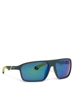 Polaroid Okulary przeciwsłoneczne PLD 7058/S 207856 Zielony ze sklepu MODIVO w kategorii Okulary przeciwsłoneczne męskie - zdjęcie 180434536