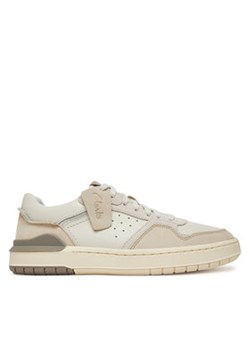 Clarks Sneakersy Courtlite2 Lo 26181290 Écru ze sklepu MODIVO w kategorii Buty sportowe męskie - zdjęcie 180434717