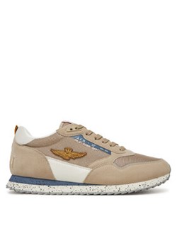 Aeronautica Militare Sneakersy 251SC288CT3545 Beżowy ze sklepu MODIVO w kategorii Buty sportowe męskie - zdjęcie 180434726