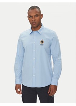 Aeronautica Militare Koszula 251CA1261CT3288 Błękitny Regular Fit ze sklepu MODIVO w kategorii Koszule męskie - zdjęcie 180434889