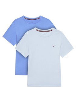 Tommy Hilfiger Komplet 2 t-shirtów UB0UB00310 Niebieski Regular Fit ze sklepu MODIVO w kategorii T-shirty chłopięce - zdjęcie 180435009