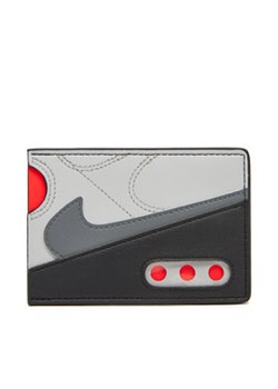 Nike Etui na karty kredytowe Air Max 90 Card Wallet NI-N.100.9740 Szary ze sklepu MODIVO w kategorii Portfele męskie - zdjęcie 180435435