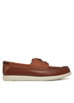 Clarks Mokasyny Bratton Boat 26181273 Brązowy ze sklepu MODIVO w kategorii Mokasyny męskie - zdjęcie 180435477