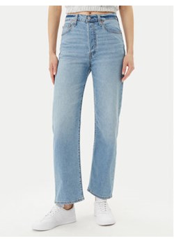 Levi's® Jeansy Ribcage 72693-0229 Niebieski Straight Fit ze sklepu MODIVO w kategorii Jeansy damskie - zdjęcie 180435557