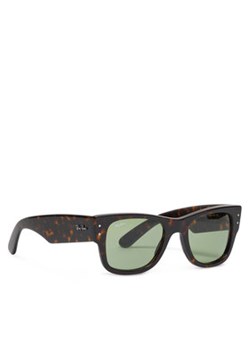 Ray-Ban Okulary przeciwsłoneczne 0RB0840S 902/4E Brązowy ze sklepu MODIVO w kategorii Okulary przeciwsłoneczne damskie - zdjęcie 180435848