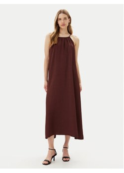 ViCOLO Sukienka letnia Abito TD0757 Brązowy Regular Fit ze sklepu MODIVO w kategorii Sukienki - zdjęcie 180436095