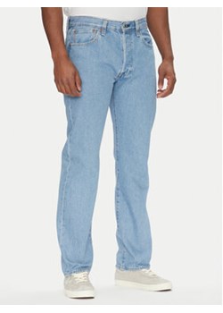 Levi's® Jeansy 501® 00501-3708 Niebieski Straight Fit ze sklepu MODIVO w kategorii Jeansy męskie - zdjęcie 180436189