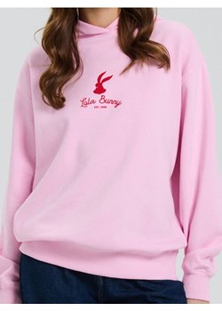 Sinsay - Bluza z nadrukiem Looney Tunes - różowy ze sklepu Sinsay w kategorii Bluzy damskie - zdjęcie 180437789