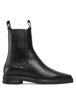Botki Gino Rossi 222FW131 Czarny ze sklepu eobuwie.pl w kategorii Botki - zdjęcie 180437808