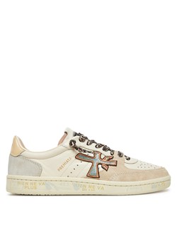 Sneakersy Premiata Bsktclad Bskt Clayd Var 7317 Beżowy ze sklepu eobuwie.pl w kategorii Buty sportowe damskie - zdjęcie 180437828