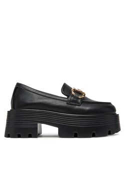 Loafersy DeeZee 23106-1 Czarny ze sklepu eobuwie.pl w kategorii Lordsy damskie - zdjęcie 180437956