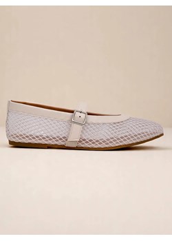 Royalfashion Damskie baleriny ażurowe z paseczkiem Naommi ze sklepu royalfashion.pl w kategorii Balerinki - zdjęcie 180439695