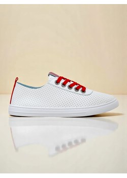 Royalfashion Damskie eko skórzane trampki PureWalk ze sklepu royalfashion.pl w kategorii Trampki damskie - zdjęcie 180439779