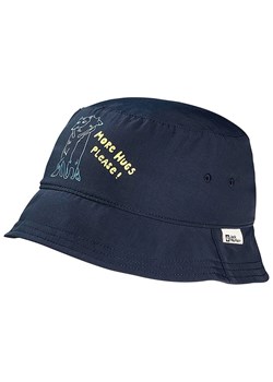 Jack Wolfskin Kapelusz &quot;At Home&quot; w kolorze granatowym ze sklepu Limango Polska w kategorii Czapki dziecięce - zdjęcie 180439867