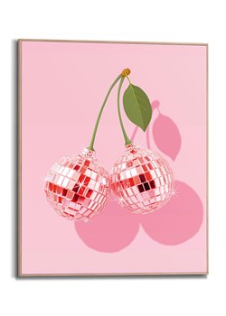 Orangewallz Druk artystyczny &quot;Glitter Ball Cherries Sweet&quot; w ramce - 40 x 50 cm ze sklepu Limango Polska w kategorii Obrazy - zdjęcie 180439875